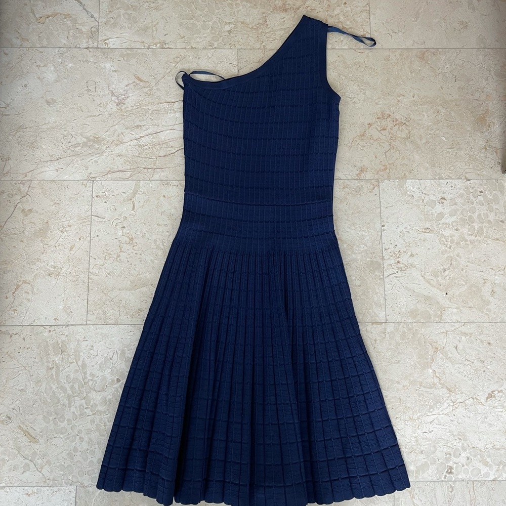 Micheal Micheal Kors Dark Blue Knit Dress